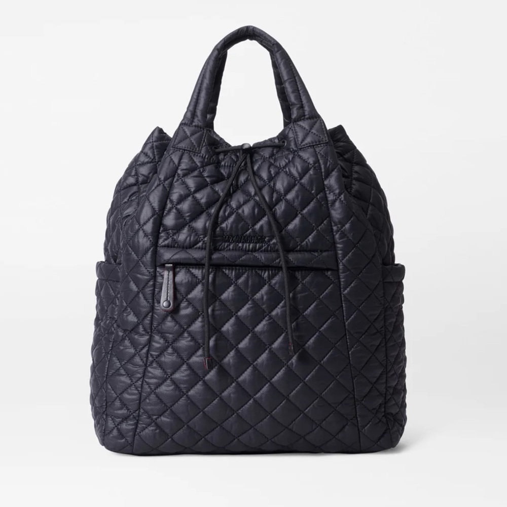 Mz Wallace Black Metro Convertible Backpack